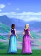 電影芭比之鉆石城堡 英文版海報(bào)